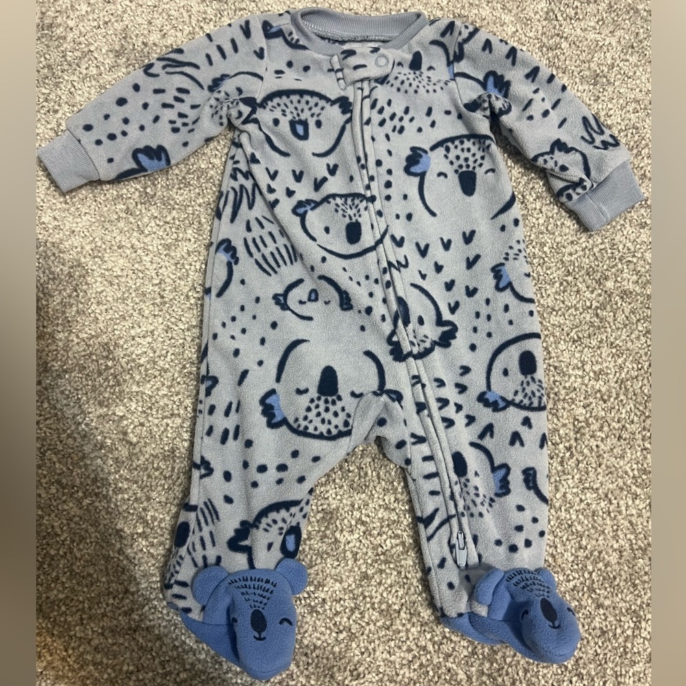 Carter's Fleece Sleep N Play - Newborn